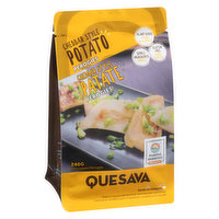 Quesava - Vegan Potato Cheddar Perogies, 240 Gram