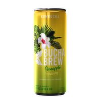 Bucha Brew Bucha Brew - Pineapple Kombucha, 355 Millilitre