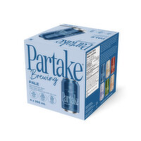 Partake Brewing - Pale Ale Non Alcoholic Beer, 4 Each