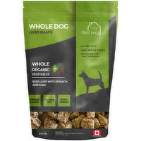 Whole Dog - Liver Snaps Spinach Kale
