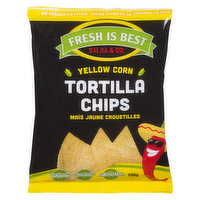 Fresh Is Best - Stoneground Yellow Corn Chips, 155 Gram