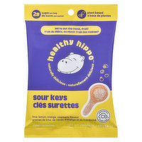 Healthy Hippo - Gummies Sour Keys, 50 Gram