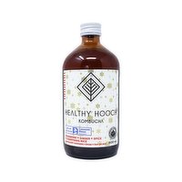 Healthy Hooch - Cranberry Ginger Spice Komucha, 500 Millilitre