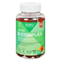 SUKU Vitamins - Active B Complex, 60 Each