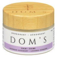 Doms Deodorant - Calm Lavender Rosemary