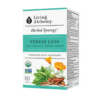 Living Alchemy - Stress Less: Daily Adrenal & Cortisol Support, 60 Each