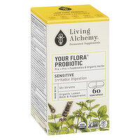 Living Alchemy - Your Flora Sensitive Digestive Irritation, 60 Each