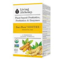 Living Alchemy - Your Flora Soothe Digestive Fire, 60 Each