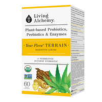 Living Alchemy - Your Flora Terrain Digestive Lining, 60 Each