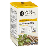 Living Alchemy - Ashwaghanda Alive, 60 Each