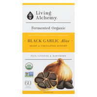 Living Alchemy - Black Garlic Alive, 60 Each