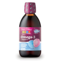 Sea-licious - Kids Omega-3 + Vitamin D3 Cotton Candy, 250 Millilitre
