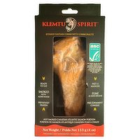 Klemtu Spirit - Hot Smoked Canadian Atlantic Salmon Portion, 113 Gram