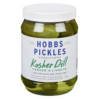 Hobbs Pickles - Kosher Dill, 1 Litre