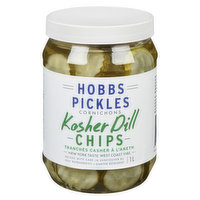 Hobbs Pickles - Kosher Dill Chips, 1 Litre