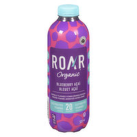 Roar - Organic Coconut Water - Blueberry Acai, 532 Millilitre