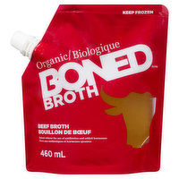 Boned - Beef Bone Broth Grass Fed Organic, 460 Millilitre