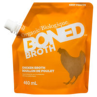 Boned - Bone Organice Chicken Broth, 460 Millilitre