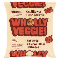 Wholly Veggie - Cauliflower Hash Brown, 375 Gram
