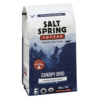 Saltspring Roasting - Canopy Bird Coffee Medium Dark Roast, 400 Gram