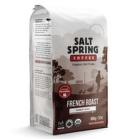 Saltspring Roasting - French Roast Coffee Darkest Roast Organic, 908 Gram