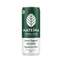 Mateina - Yerba Mate Energy Lemon Original, 355 Millilitre