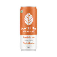 Mateina - Yerba Mate Energy Peach Passion, 355 Millilitre