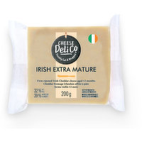 Cheese Delico - Extra Mature Irish Cheddar, 200 Gram