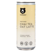 Two Bears - Frothed Oat Latte Chai Tea, 207 Millilitre