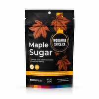 Woodfire Spice - Maple Sugar, 250 Gram