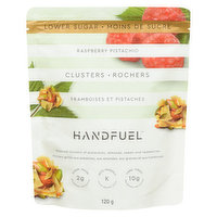 Handfuel - Raspberry Pistachio Clusters, 120 Gram