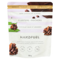 Handfuel - Dark Chocolate Almond Clusters, 120 Gram