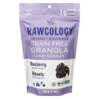 Rawcology - Raw Crunch Granola Blueberry