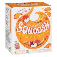 Kids Gourmet - Organic Squoosh - Orange Bango, 4 Each