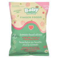 Baby Gourmet - Finger Foods - Tomato Basil Slices, 40 Gram