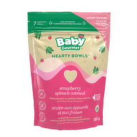 Baby Gourmet - Baby Food, Strawberry and Spinich Oatmeal, 180 Gram