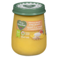 Baby Gourmet - Puree Mango Yogurt & Rolled Oats, 113 Millilitre