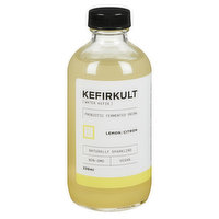 KefirKult - Kefir Water Lemon, 236 Millilitre