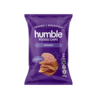 Humble - Organic Ketchup Potato Chips, 135 Gram