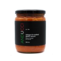 Anducci - Asiago & Roasted Garlic Sauce, 500 Millilitre