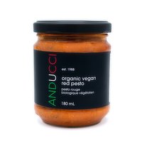 Anducci - Organic Vegan Red Pesto, 180 Millilitre