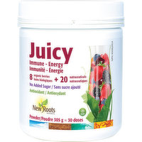 New Roots Herbal - Juicy Immunity Energy Drink, 305 Gram