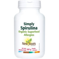 New Roots Herbal - Simply Spirulina, 227 Gram