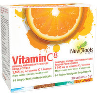 New Roots Herbal - Vitamin C8 Sachets, 30 Each