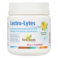 New Roots Herbal - Lectro-Lytes Lemon Lime, 192 Gram