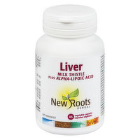 New Roots Herbal - Liver Milk Thistle, 45 Each