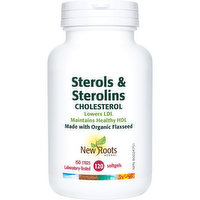 New Roots Herbal - Sterols & Sterolins Cholesterol, 120 Each