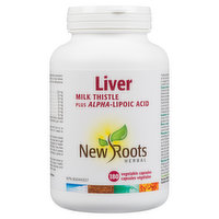 New Roots Herbal - Liver Protection Milk Thistle, 180 Each