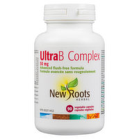 New Roots Herbal - Vitamins Ultra B Complex 50mg, 90 Each