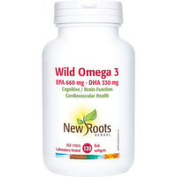 New Roots Herbal - Wild Omega 3, 120 Each